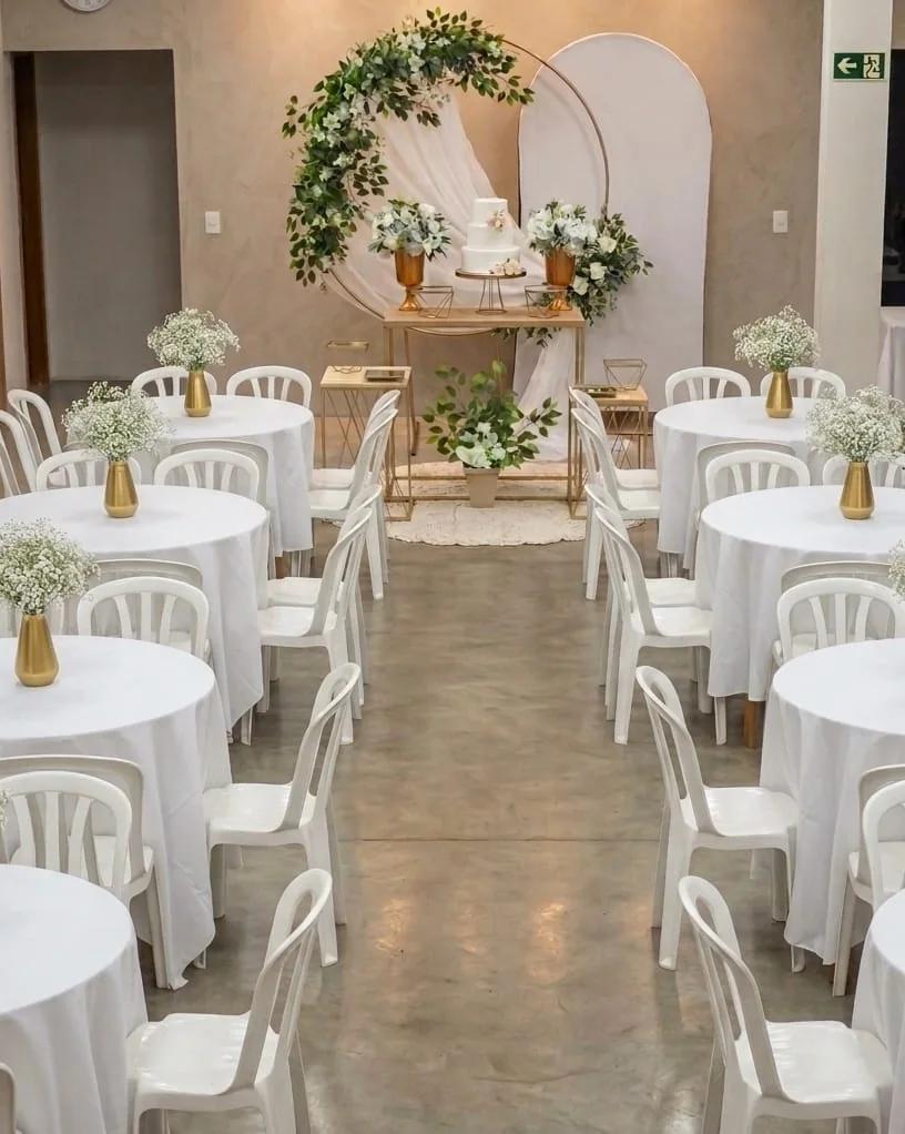 Organização de Cadeiras e Mesas para Eventos em BH - W&N Decor Festas