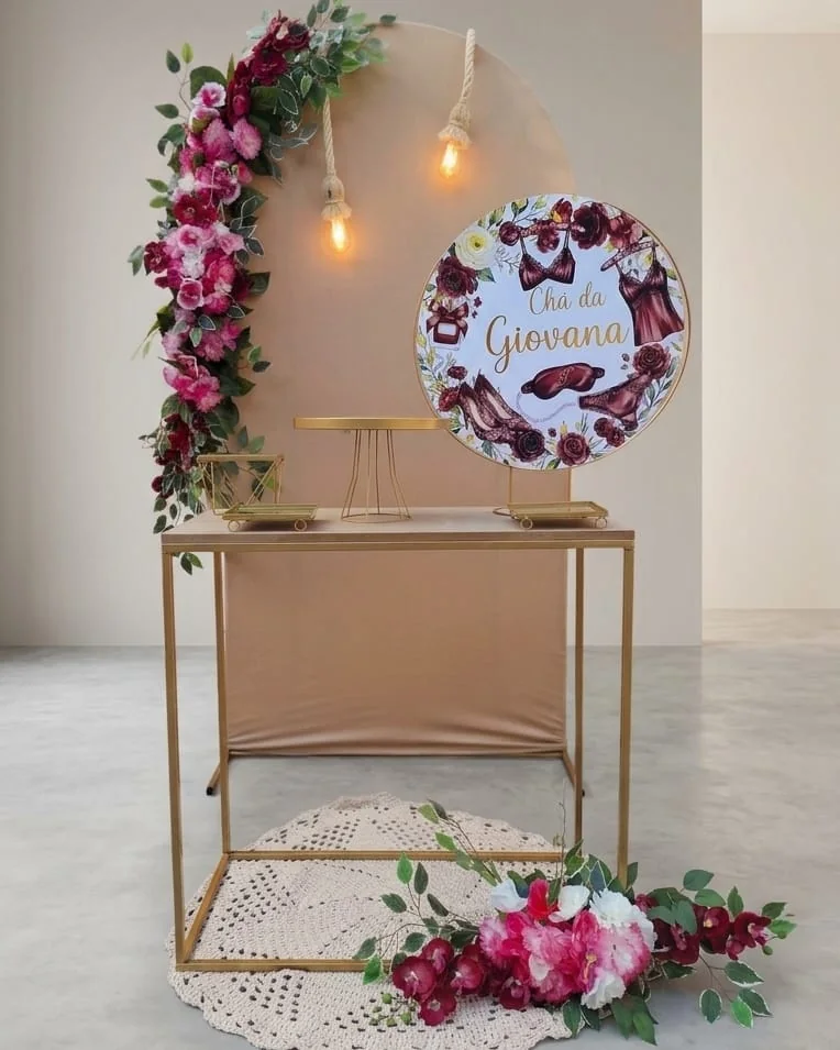 Decoração de Aniversário Pocket Floral em Belo Horizonte - W&N Decor Festas