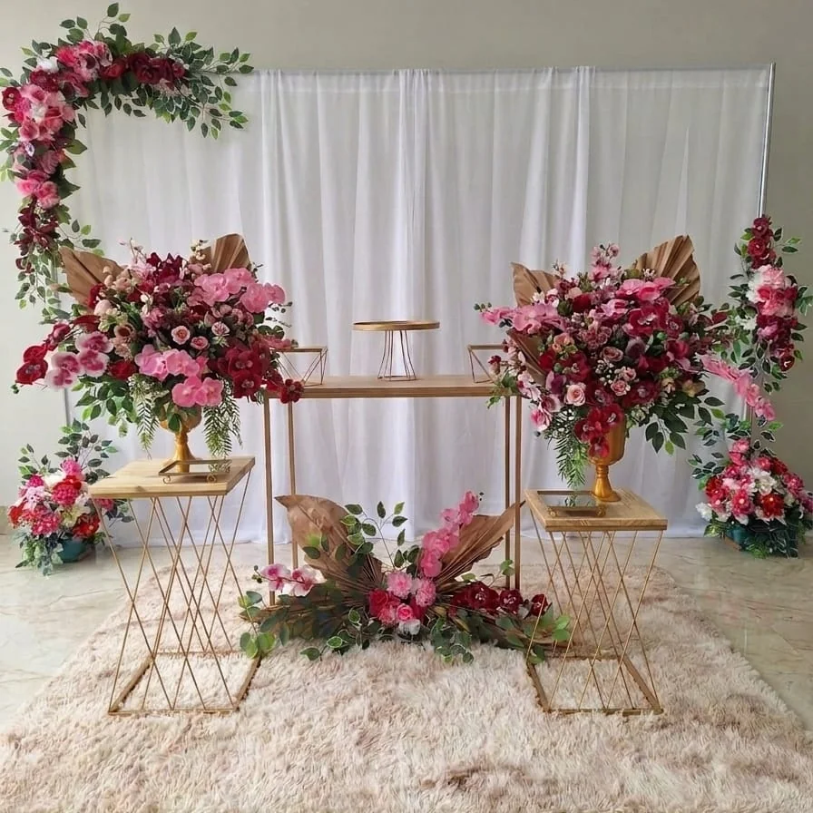 Decoração para Casamento Rosa Clássico em Belo Horizonte - W&N Decor Festas
